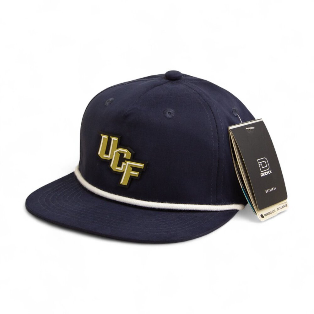 UCF Knights 3D Classic Rope Hat- Navy/ White